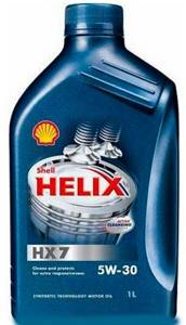 SHELL HELIX HX7 5w30 1л п/с, масло моторное